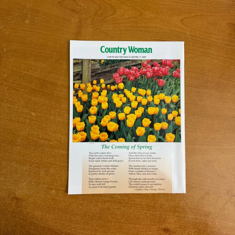 Country Woman Magazine with‎ Floral Cover